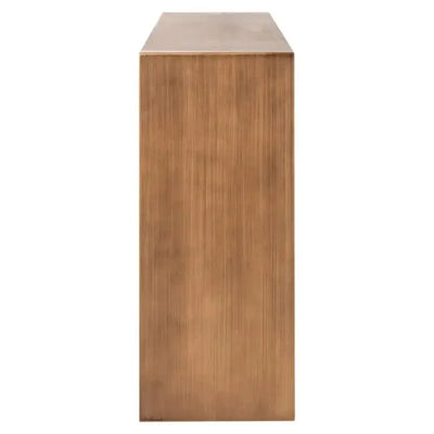 Richmond Interiors Konsolentisch Lugano – Brushed Gold-Stil-Ambiente.de