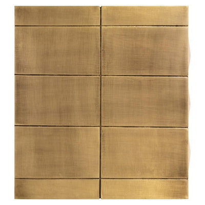 Richmond Interiors Nachtschränkchen Collada 3 Schubladen (Brushed Gold)-8720621692126-Stil-Ambiente-7588