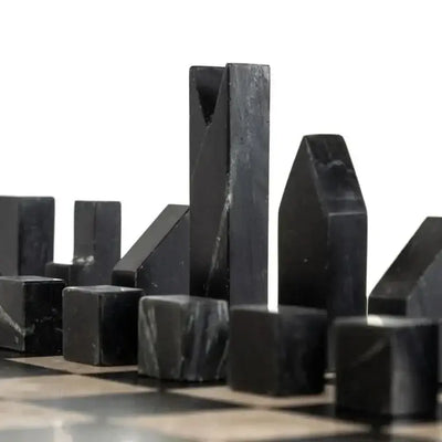 Richmond Interiors Schachtisch Davos (Black)-Stil-Ambiente.de