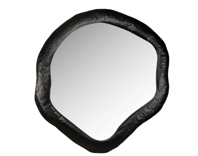 Richmond Interiors Spiegel Babet schwarz (Black)-8721009400784-Stil-Ambiente-MI-0096