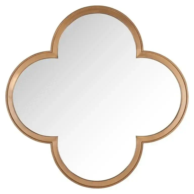 Richmond Interiors Spiegel Lowen – Brushed Gold-Stil-Ambiente.de