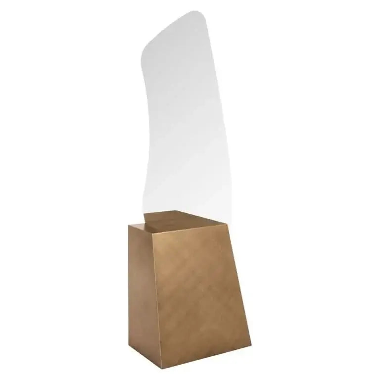 Richmond Interiors Standspiegel Mayla – Brushed Gold-Stil-Ambiente.de