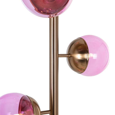 Richmond Interiors Stehlampe Zola Rosa (Pink)-8720621676447-Stil-Ambiente-LB-0119