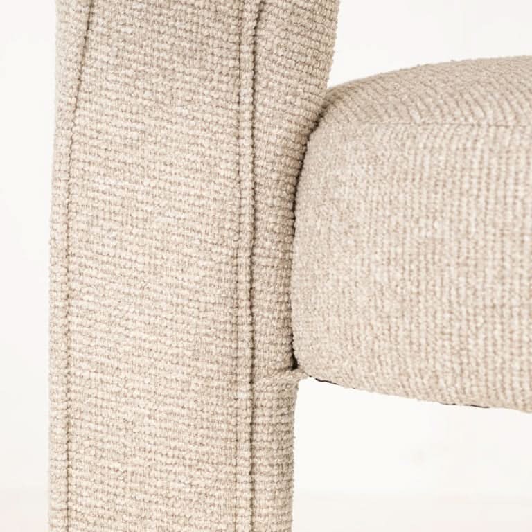 Richmond Interiors Stuhl Belle – Biscotti (Brandschutz)-Stil-Ambiente.de