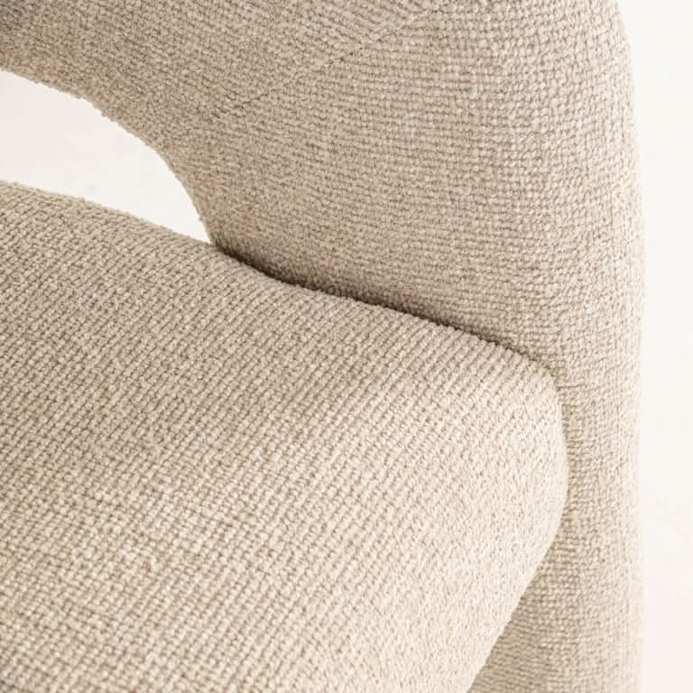 Richmond Interiors Stuhl Belle – Biscotti (Brandschutz)-Stil-Ambiente.de