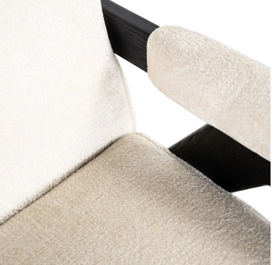 Richmond Interiors Stuhl Cooper-8720621692225-Stil-Ambiente-S4706 WHITE CHENILLE