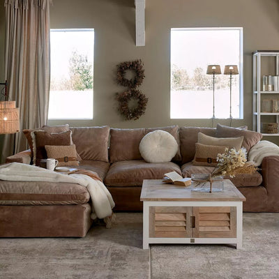 Riviera Maison Couchtisch Pacifica, 90x90-8720142204327-Stil-Ambiente-456160