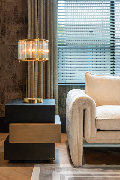 Ричмондский интерьерский боковой стол камбоновый слой