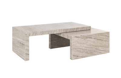 Richmond Interiors Table de Salon Novaz 2 Set (белый)