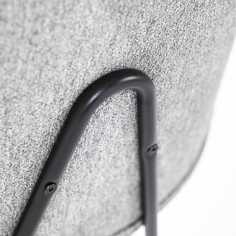 Eleonora Stuhl Lynn mit Armlehne Grau-www.Stil-Ambiente.de-95571