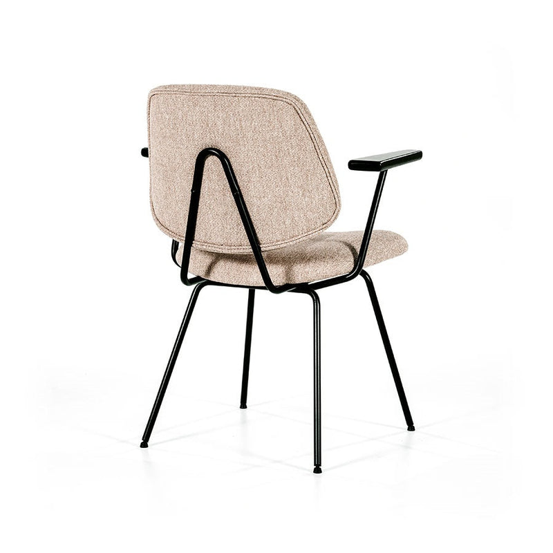 Eleonora Stuhl Lynn mit Armlehne Beige-www.Stil-Ambiente.de-95572