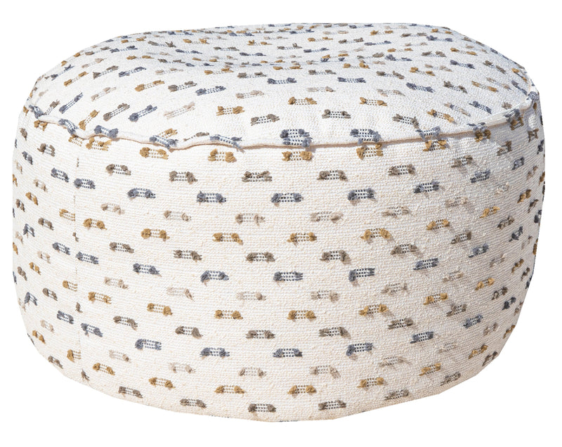 MXHOME Runder Sitzsack - Stoff „funky“ Größe M - Outdoor-www.Stil-Ambiente.de-Tabouret M Funky TMF