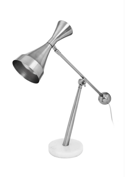Tischlampe Ragnvald Silber-Stil-Ambiente-LJX9R-SIV