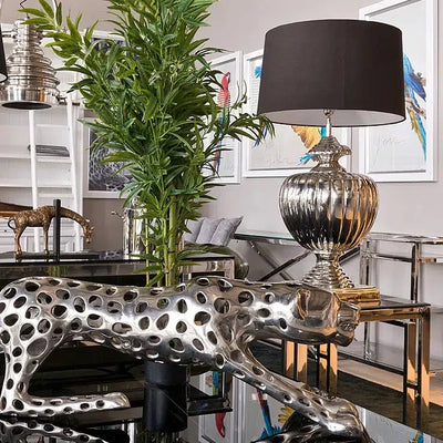 Tischleuchte Cyrus 40x40x80cm inkl. Schirm-9509421789798-www.Stil-Ambiente.de-105242