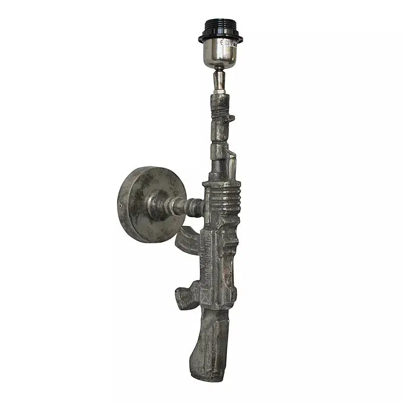 Wandleuchte Wall-Lamp Maschinengewehr Machine Gun Hazenkamp Design Luxus-Stil-Ambiente-P0393S