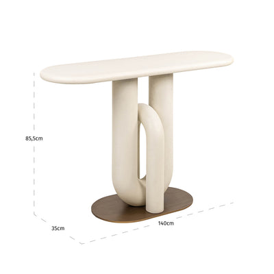 Richmond Interiors Konsole Winslow Weiß-8721009422328-www.Stil-Ambiente.de-8140