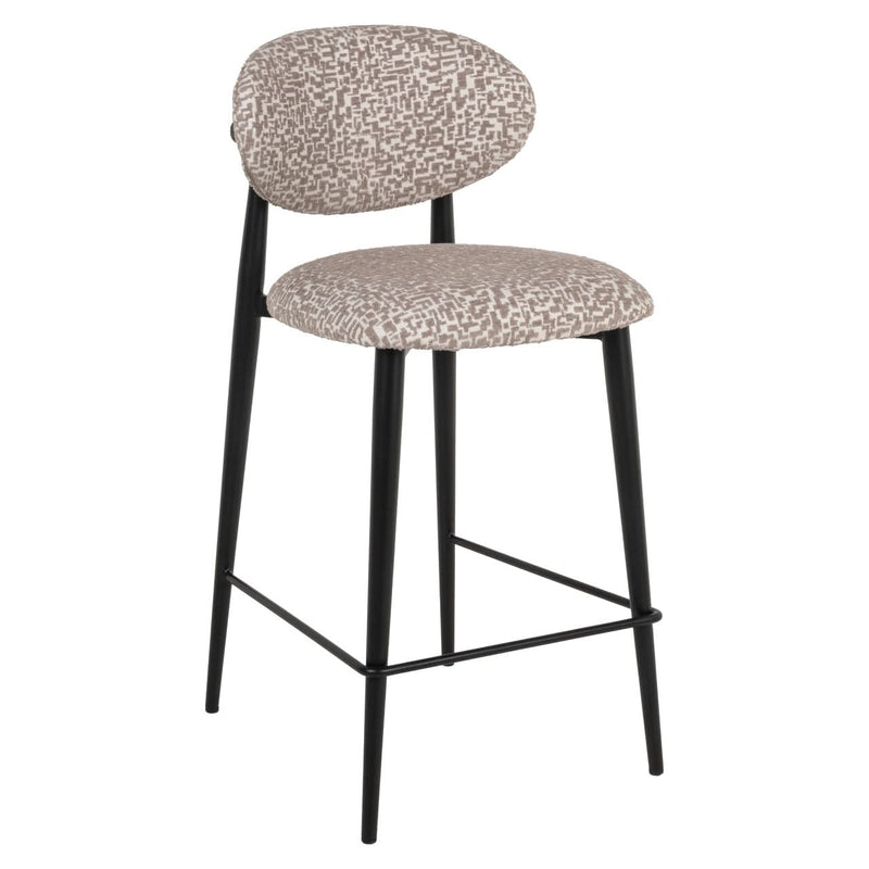 Richmond Interiors – Barhocker Dantes Natural Geo (feuerhemmend)-8721009422571-www.Stil-Ambiente.de-S4643 FR NATURAL GEO