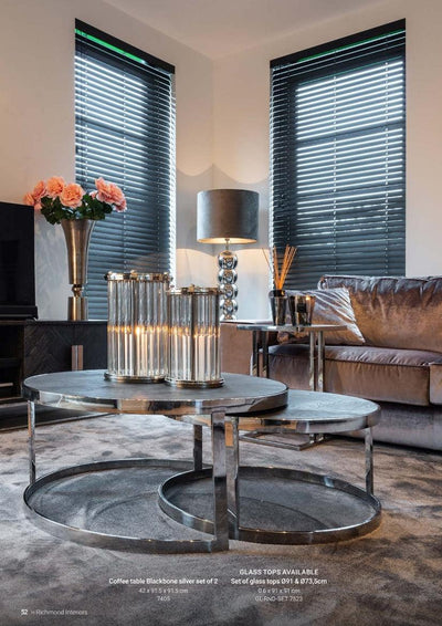 РИЧМОНД Внутренний обеденный стол Blackbone Brass 220 (черный деревенский)