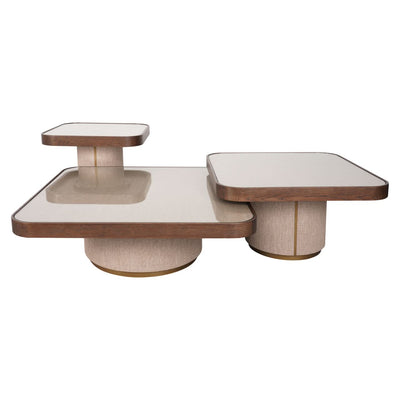 Richmond Interiors – Couchtisch Willox Brown (2er-Set, inkl. Glasplatte)-8721009423998-www.Stil-Ambiente.de-2202