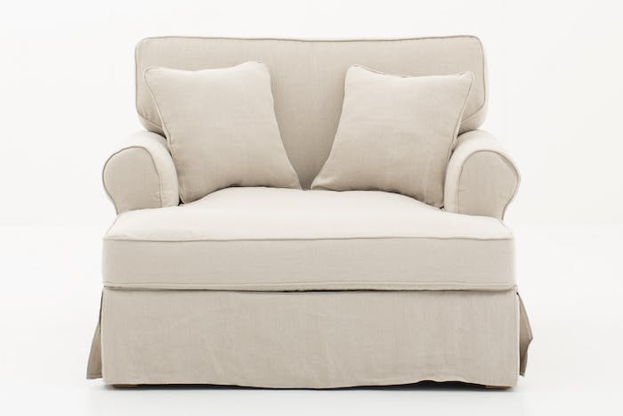 Flamant sofa kærlighedsstol, 1,5-personers, referencestof