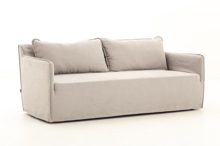 Flamant Sofa SANDRINE, 180cm, 2 Kissen