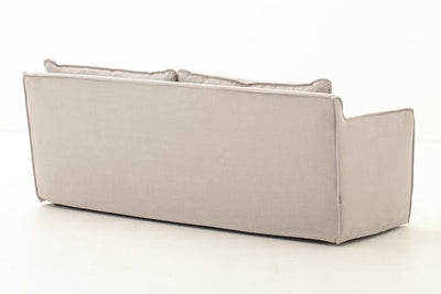 Φλαμής καναπές Sandrine, 180cm, 2 μαξιλάρια