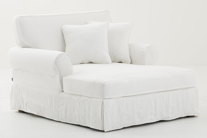 Flamant sofa kærlighedsstol, 1,5-personers, referencestof