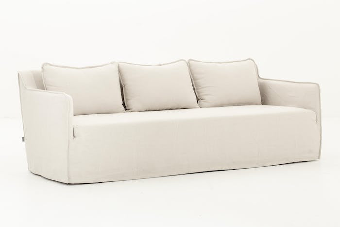 Flamant Sofa SANDRINE, 210cm, 3 Kissen