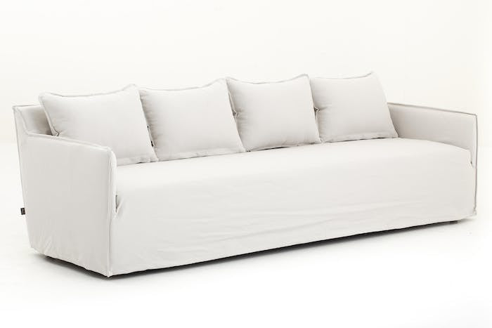 Flamant Sofa SANDRINE, 245cm, 4 Kissen