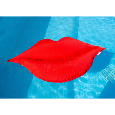 MXHOME XL Sitzsack schwimmend Mund rot - Outdoor-www.Stil-Ambiente.de-Pouf XL bouche Rouge C9