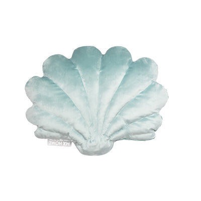 MXHOME Muschelkissen aus Velours - Mehrere Farben-www.Stil-Ambiente.de-s-velvet-seashell-azure