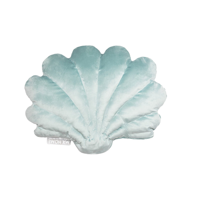 MXHOME Muschelkissen aus Velours - Mehrere Farben-www.Stil-Ambiente.de-s-velvet-seashell-azure