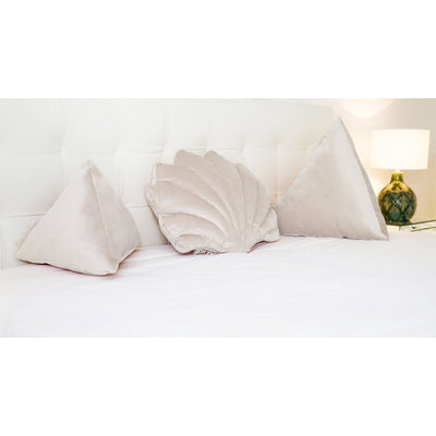 MXHOME Muschelkissen aus Velours - Mehrere Farben-www.Stil-Ambiente.de-s-velvet-seashell-mustard