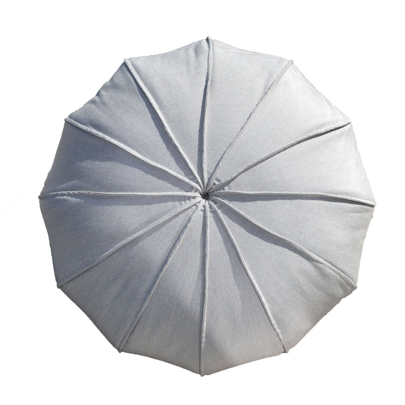 MXHOME XL-Sitzsack, schwimmend - Seeigel mit Bast-Effekt oder Grau - Outdoor-www.Stil-Ambiente.de-Pouf XL oursin gris C6