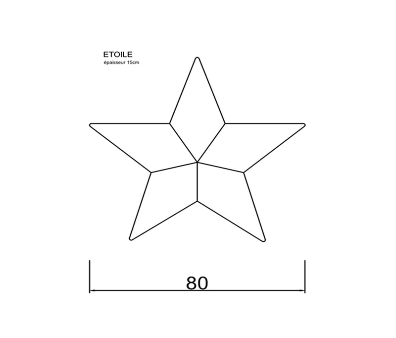 MXHOME Sternkissen mit Bast-Effekt oder Weiß- Outdoor-www.Stil-Ambiente.de-Coussin étoile de mer Raphia RS2