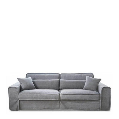 Divano di divano a 3,5 posti di Riviera Maison, grigio