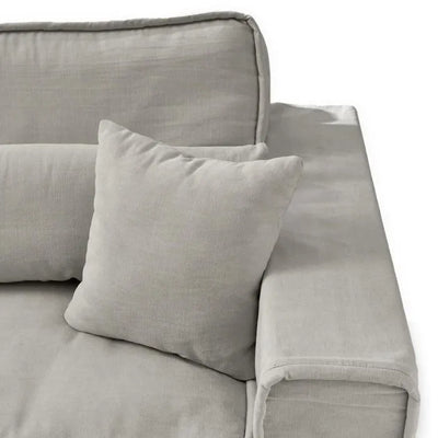 Riviera Maison 3.5-personers sofa Metropolis, Ash Gray