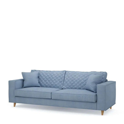 ريفييرا ميزون كيندال أريكة 3.5 مقاعد، أزرق ثلجي