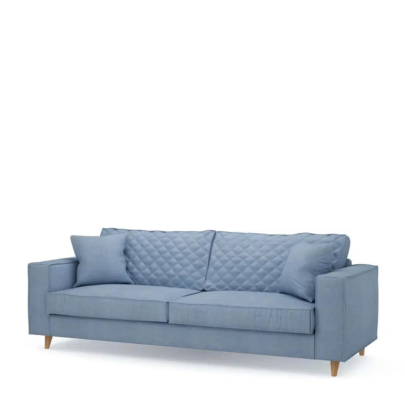 Riviera Maison 3,5-osobowa sofa Kendall, Ice Blue