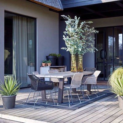 Riviera Maison Bondi Beach Outdoor Dining Table à manger Table de jardin
