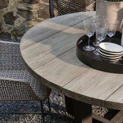Ривьера Maison Bondi Beach Острый обеденный стол в садовом столе
