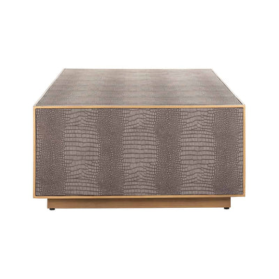 Richmond Interiors Coffee table Classio 100ø (Brushed Gold)