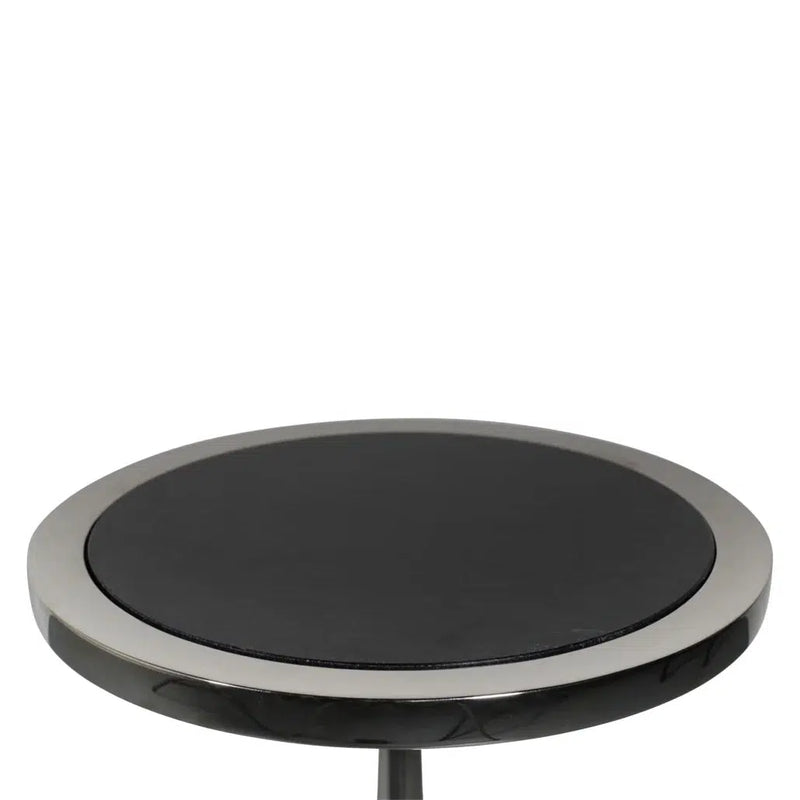 Authentc Models Martini Table, Black side table