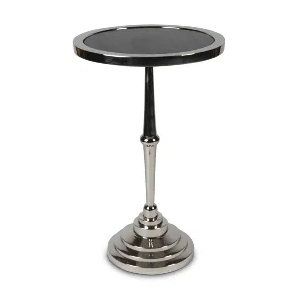 Authentic Models Mesa de martini, mesa lateral negra