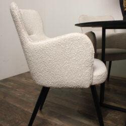 Pole to Pole Esszimmerstuhl Wing Chair Pearl White-Pole to Pole-8719172852264-Stil-Ambiente