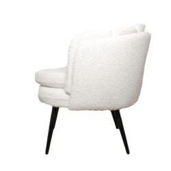 Pole to Pole High Five Lounge Chair White Pearl (boucle)-Pole to Pole-8719743539655-Stil-Ambiente