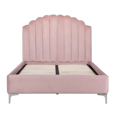 Richmond Interiors Bed Belmond Rosa 120x200 with slatted frame without mattress