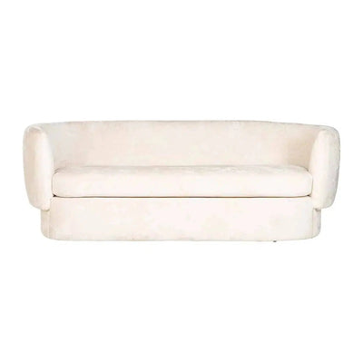 Richmond Interiors Couch Donatella white chenille fire retardant (FR-Bergen 900 white chenille)-sofa-Stil-Ambiente-8720621675549
