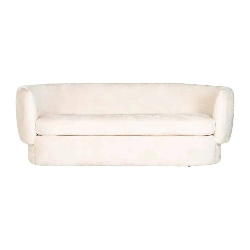 Richmond Interiors Couch Donatella white chenille fire retardant (FR-Bergen 900 white chenille)-sofa-Stil-Ambiente-8720621675549