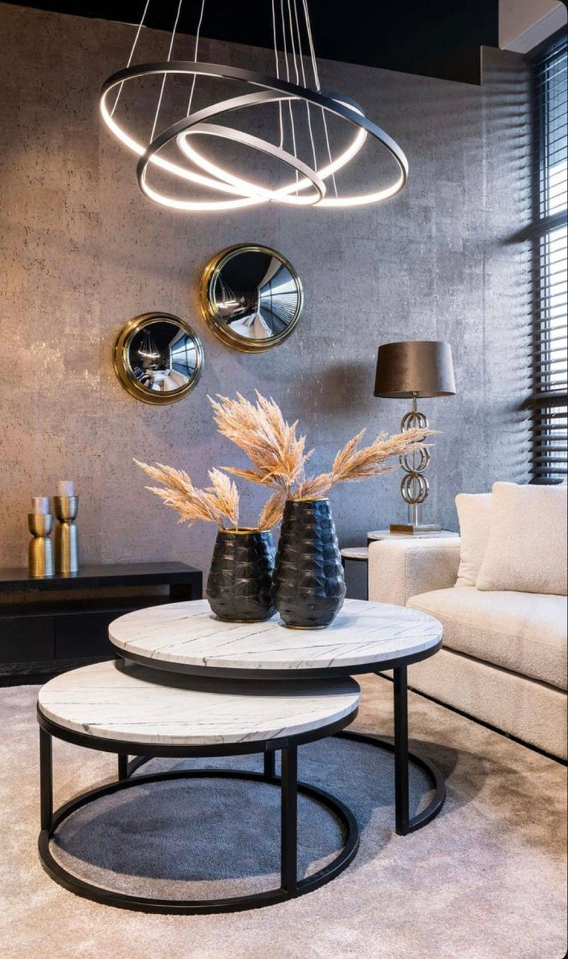 Richmond Interiors Coffee Stolik Lexington 2 Set White